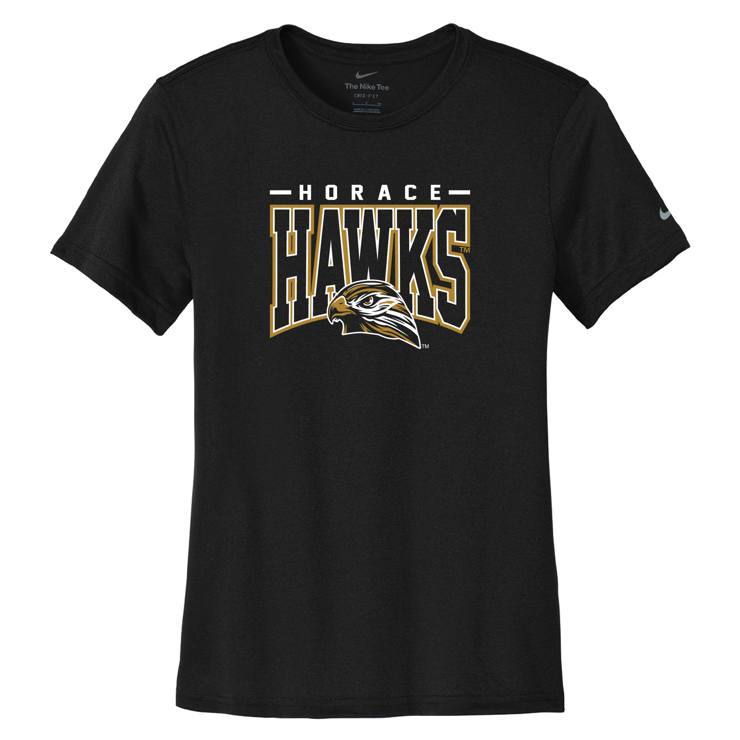 Hawks Nike Women's Swoosh Sleeve rLegend Tee (NKDX8734)