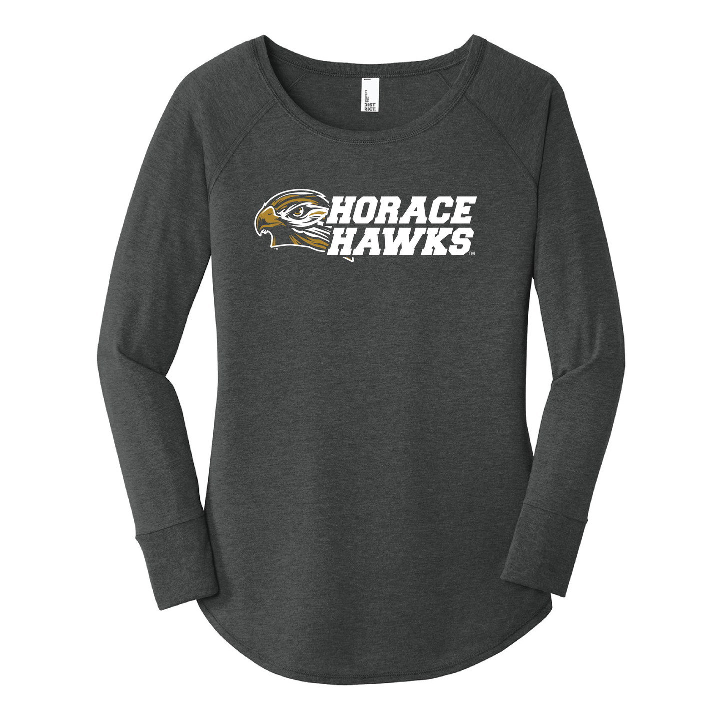 Hawks District® Women’s Long Sleeve Tee (DT132L)
