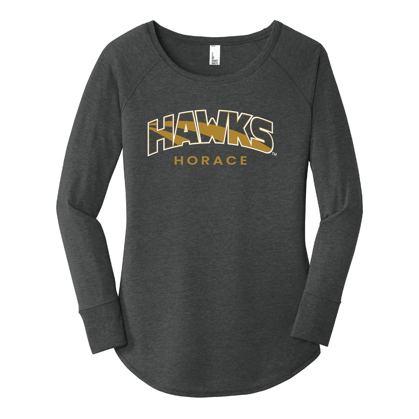 Hawks District® Women’s Long Sleeve Tee (DT132L)
