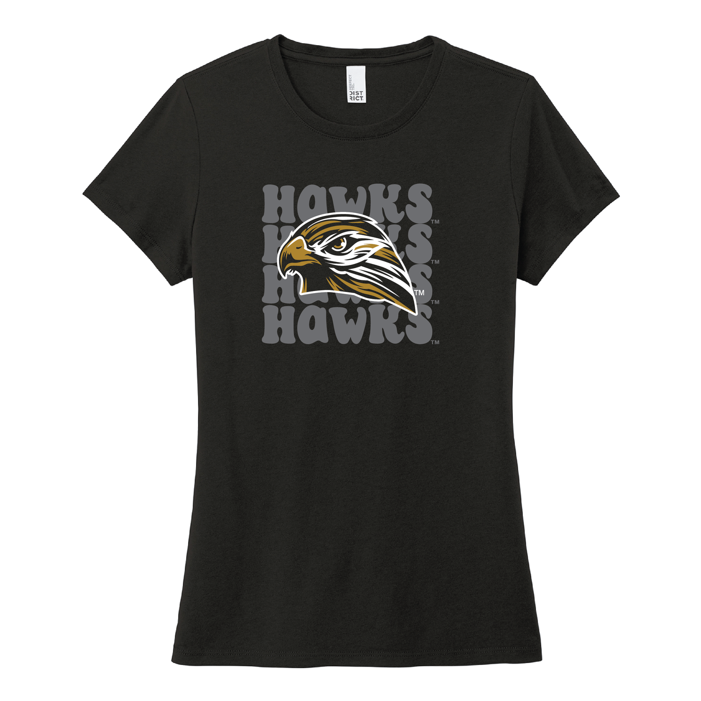Hawks District® Women’s Perfect Tri® Tee (DM130L)