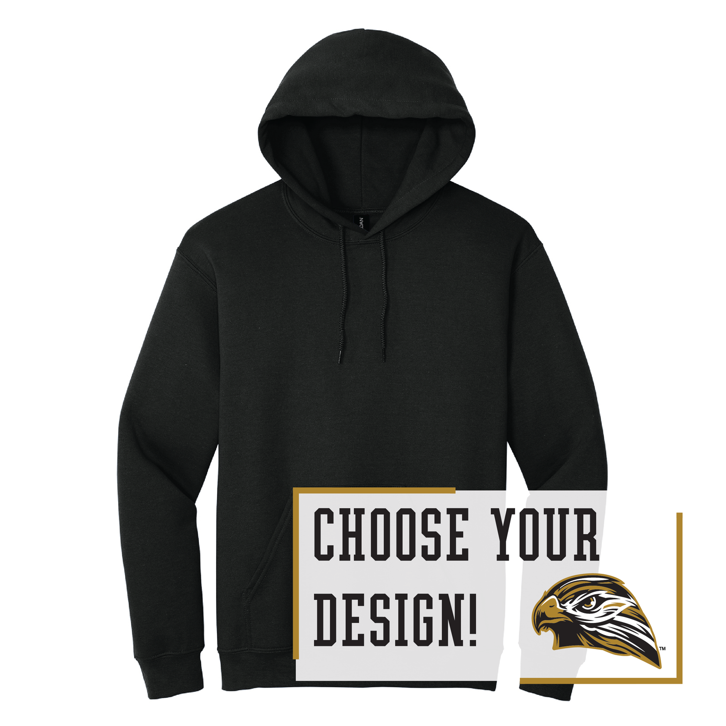 Hawks Gildan® Heavy Blend™ Hooded Sweatshirt (18500)