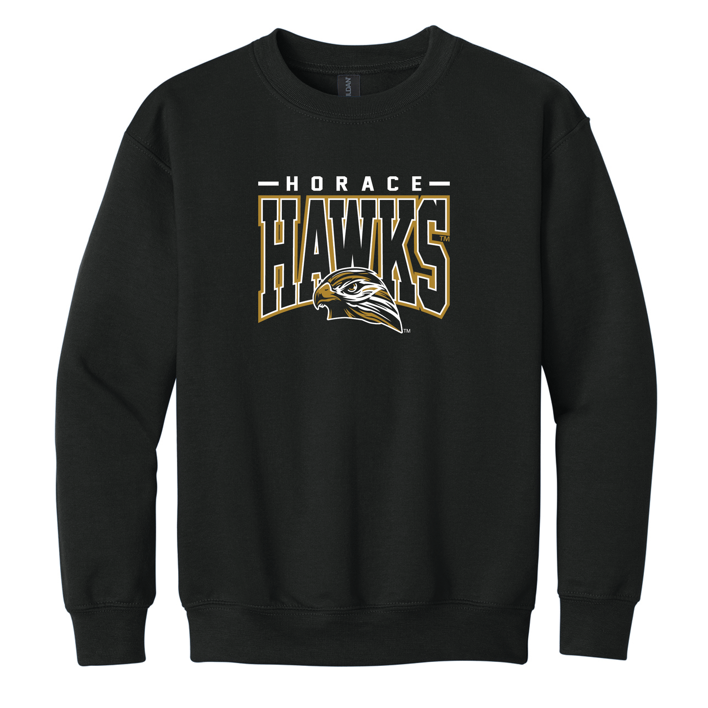 Hawks Gildan® Youth Heavy Blend™ Crewneck Sweatshirt (18000B)