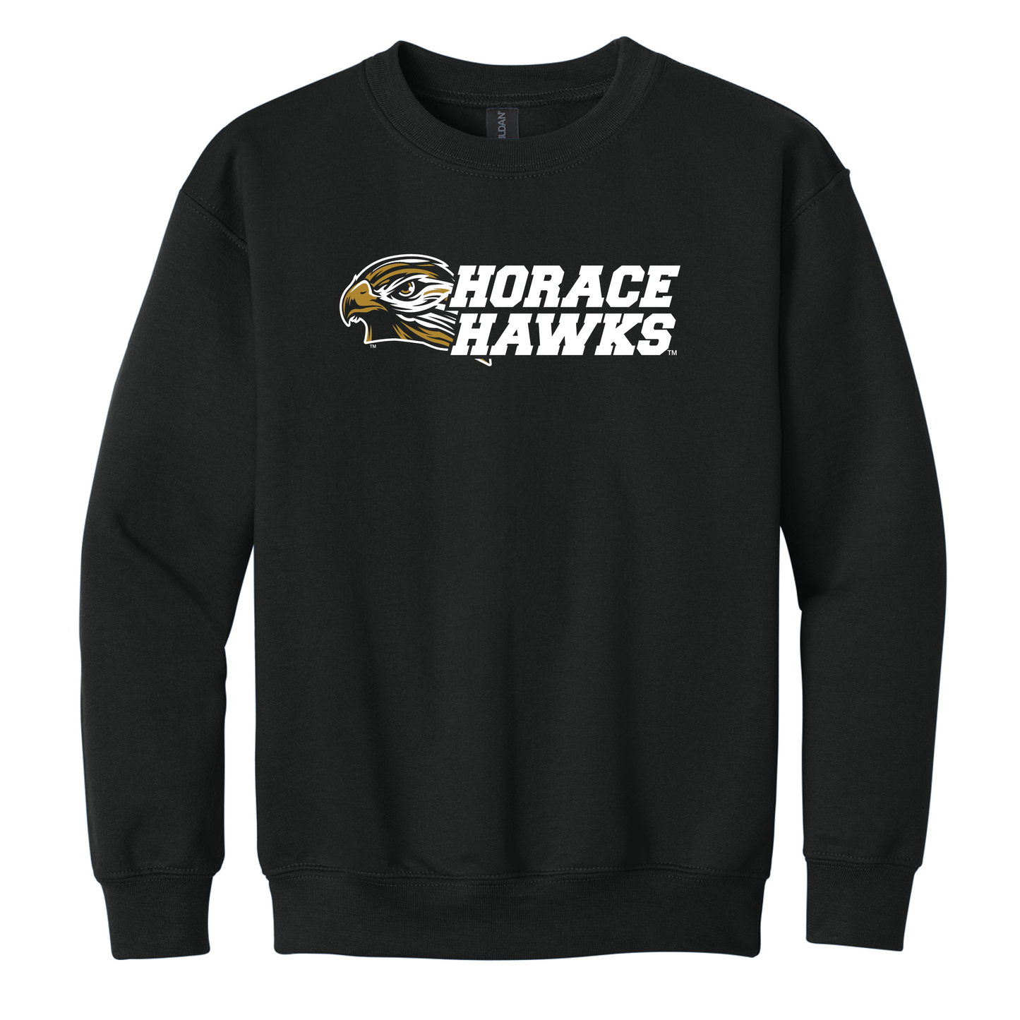 Hawks Gildan® Youth Heavy Blend™ Crewneck Sweatshirt (18000B)