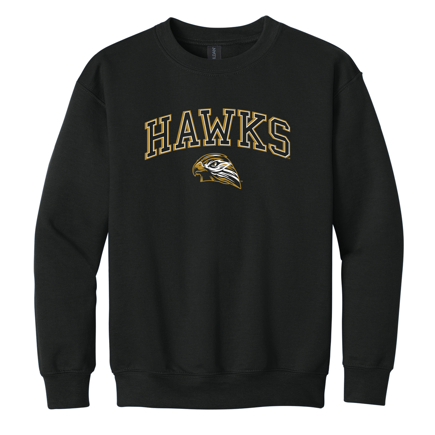 Hawks Gildan® Youth Heavy Blend™ Crewneck Sweatshirt (18000B)