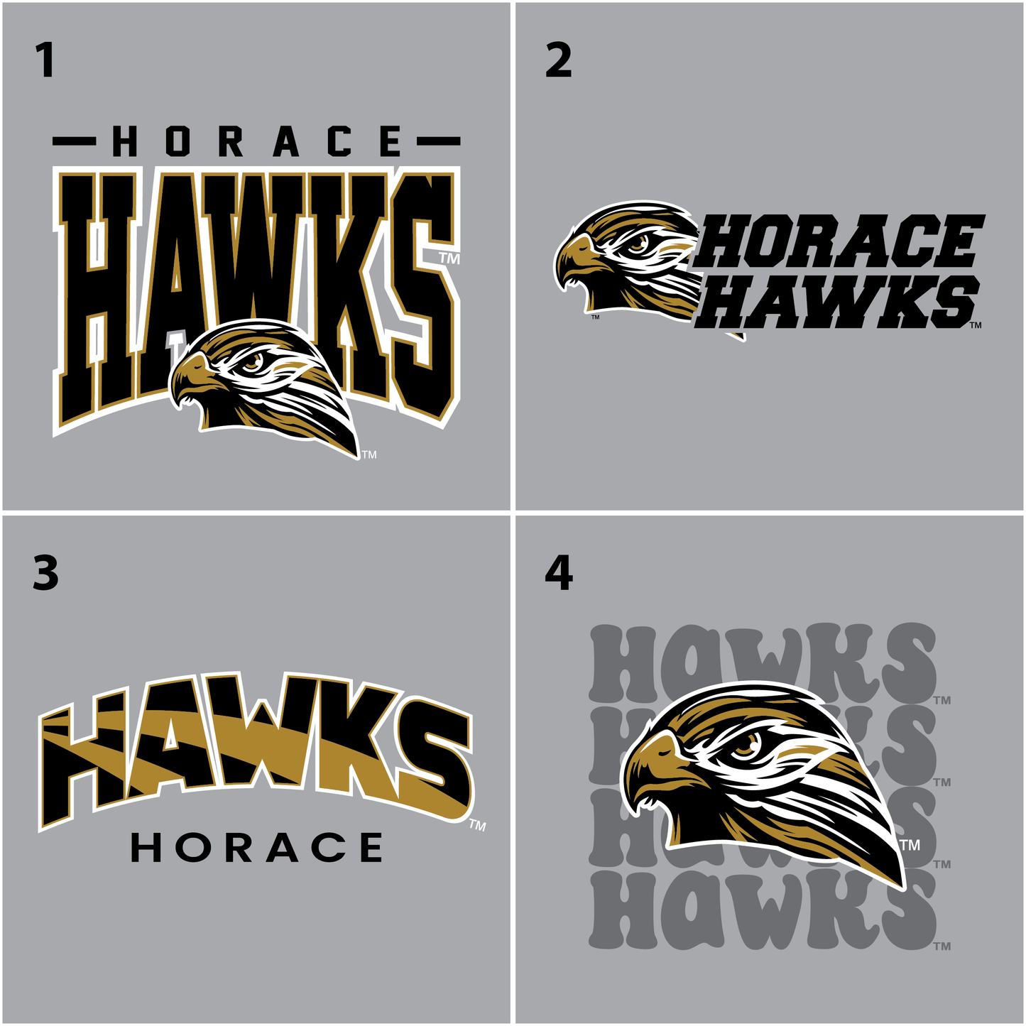 Hawks BELLA+CANVAS® Infant Jersey Short Sleeve One Piece (100b)