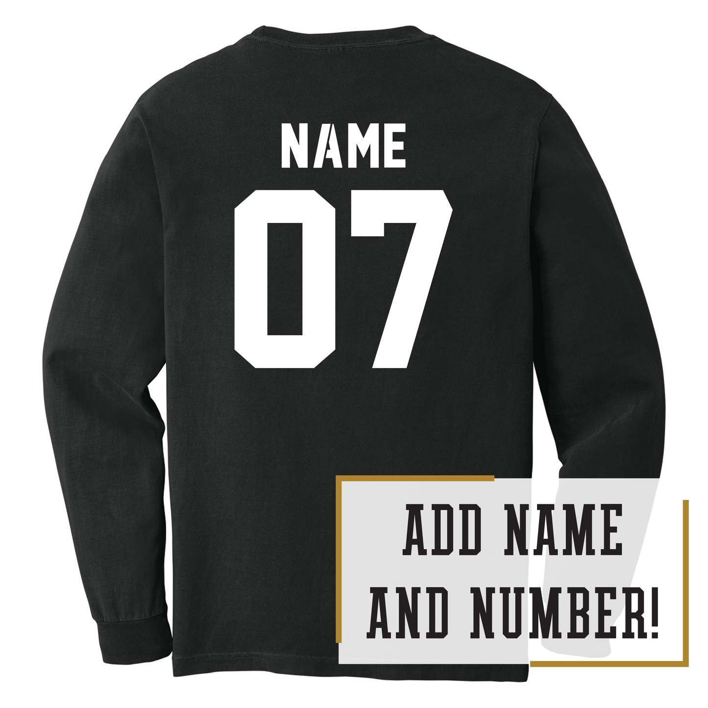 Hawks Comfort Colors® Heavyweight Ring Spun Long Sleeve Tee (6014)