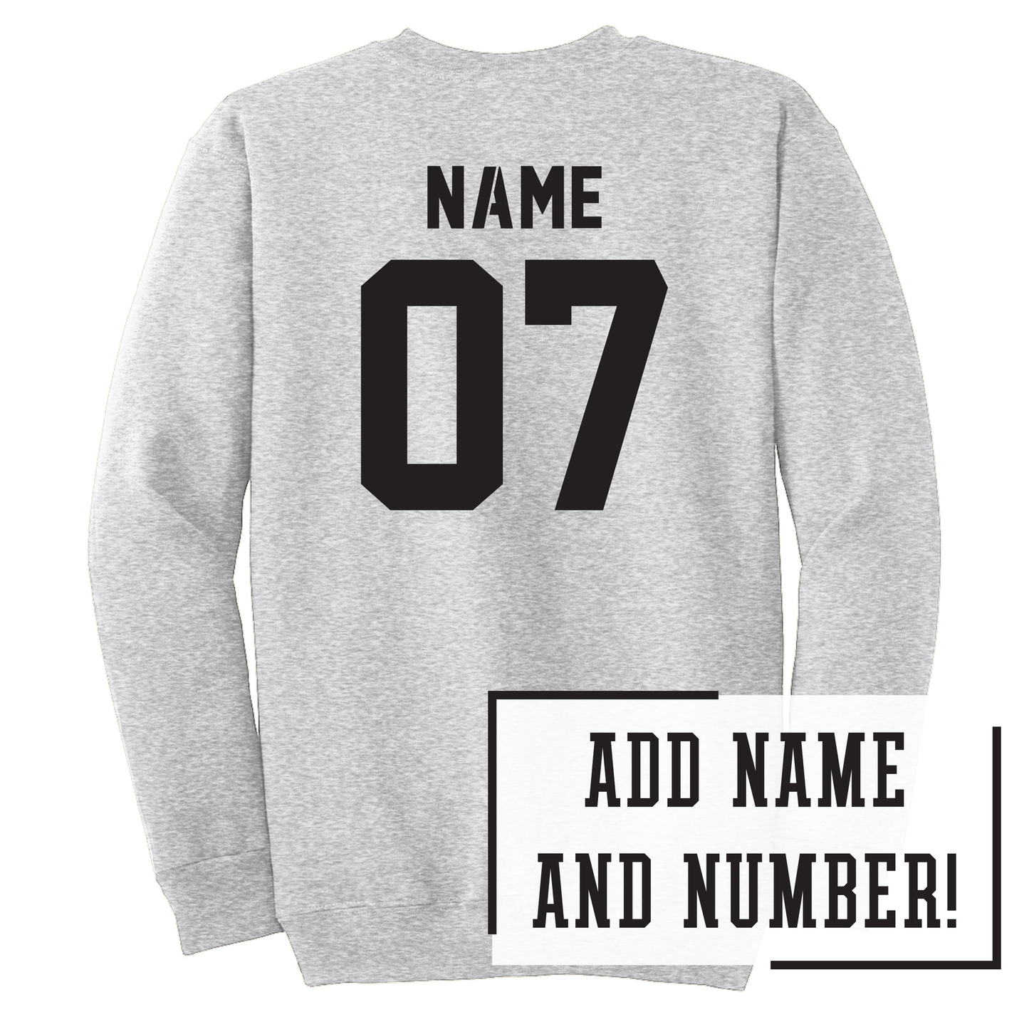 Hawks Ash Port & Co™ Essential Fleece Crewneck Sweatshirt (PC90)