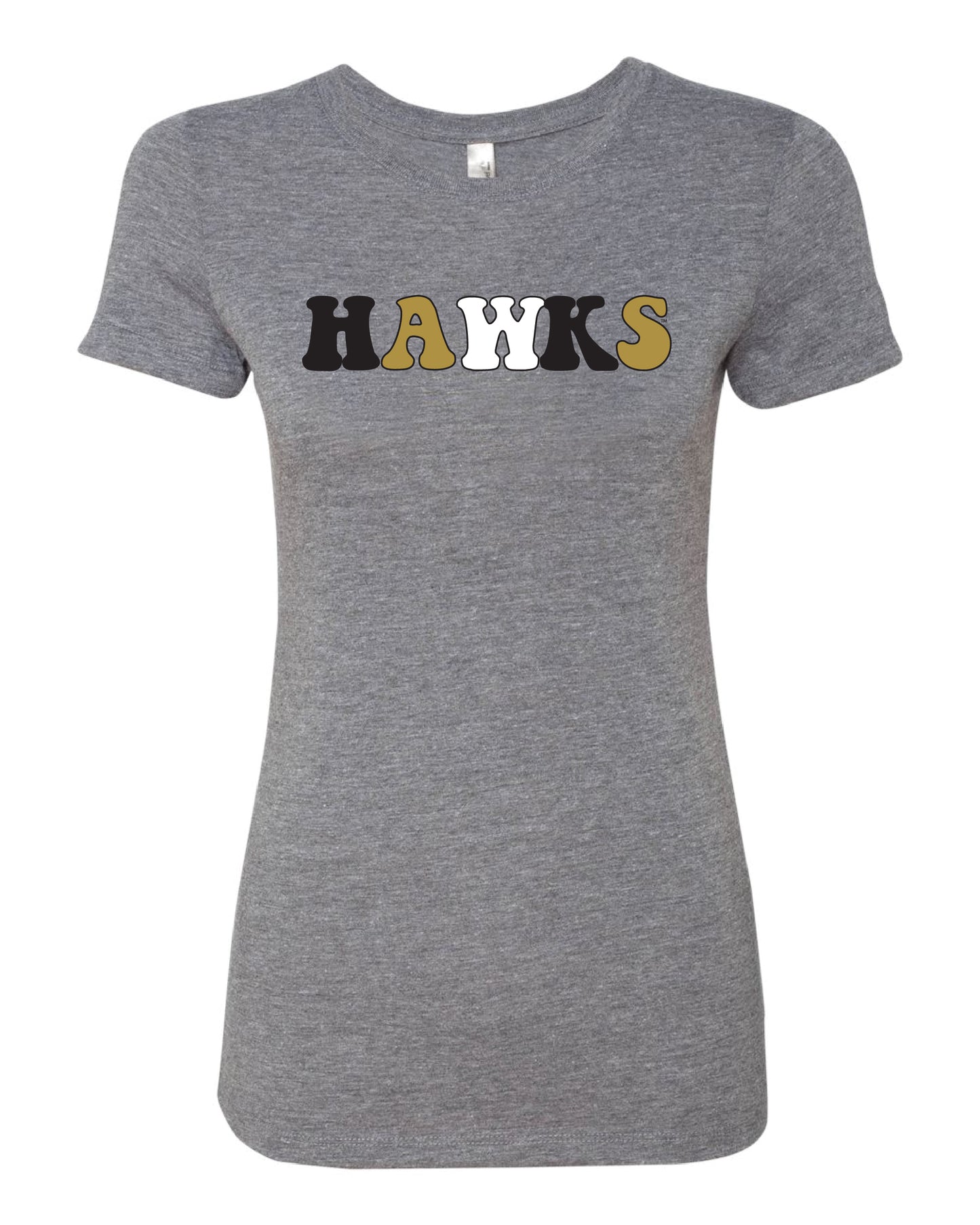 HAWKS WMNS TRIBLEND TEE 0524