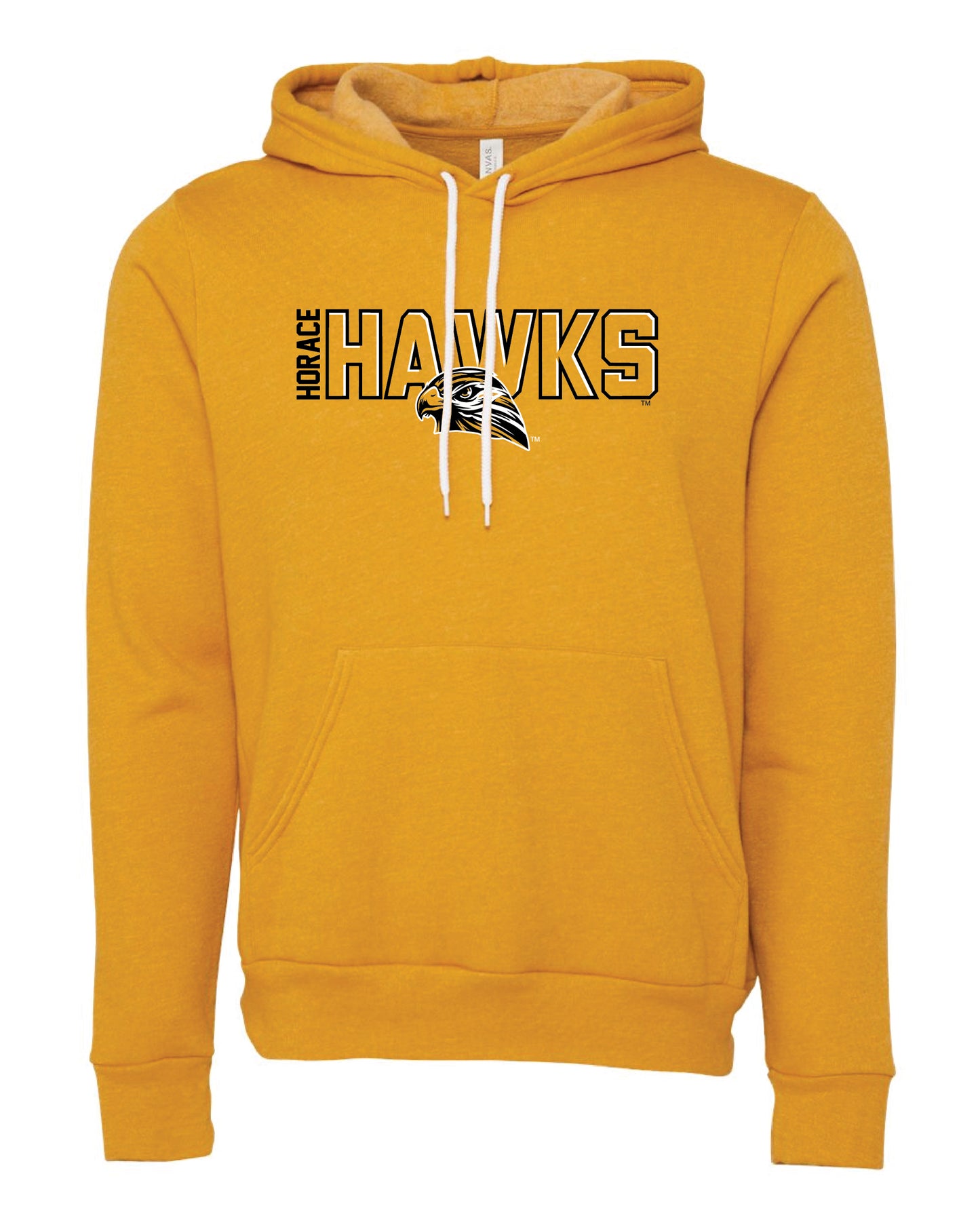 Hawks Prism Heather Mustard BC Sponge Fleece Hoodie 1023