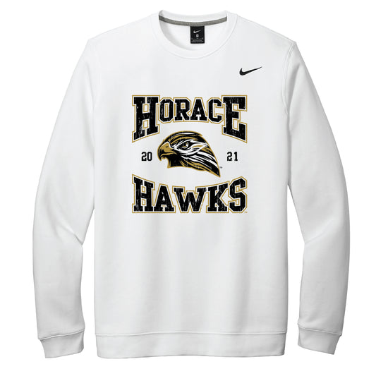 HAWKS NIKE CLUB FLEECE CREW 1024