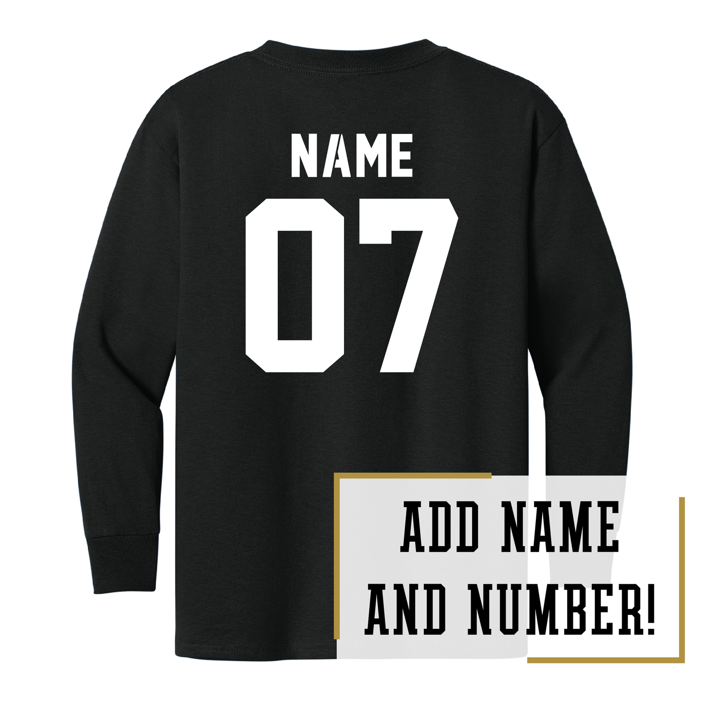 Hawks Gildan® Youth 100% Cotton Long Sleeve T-Shirt (5400b)