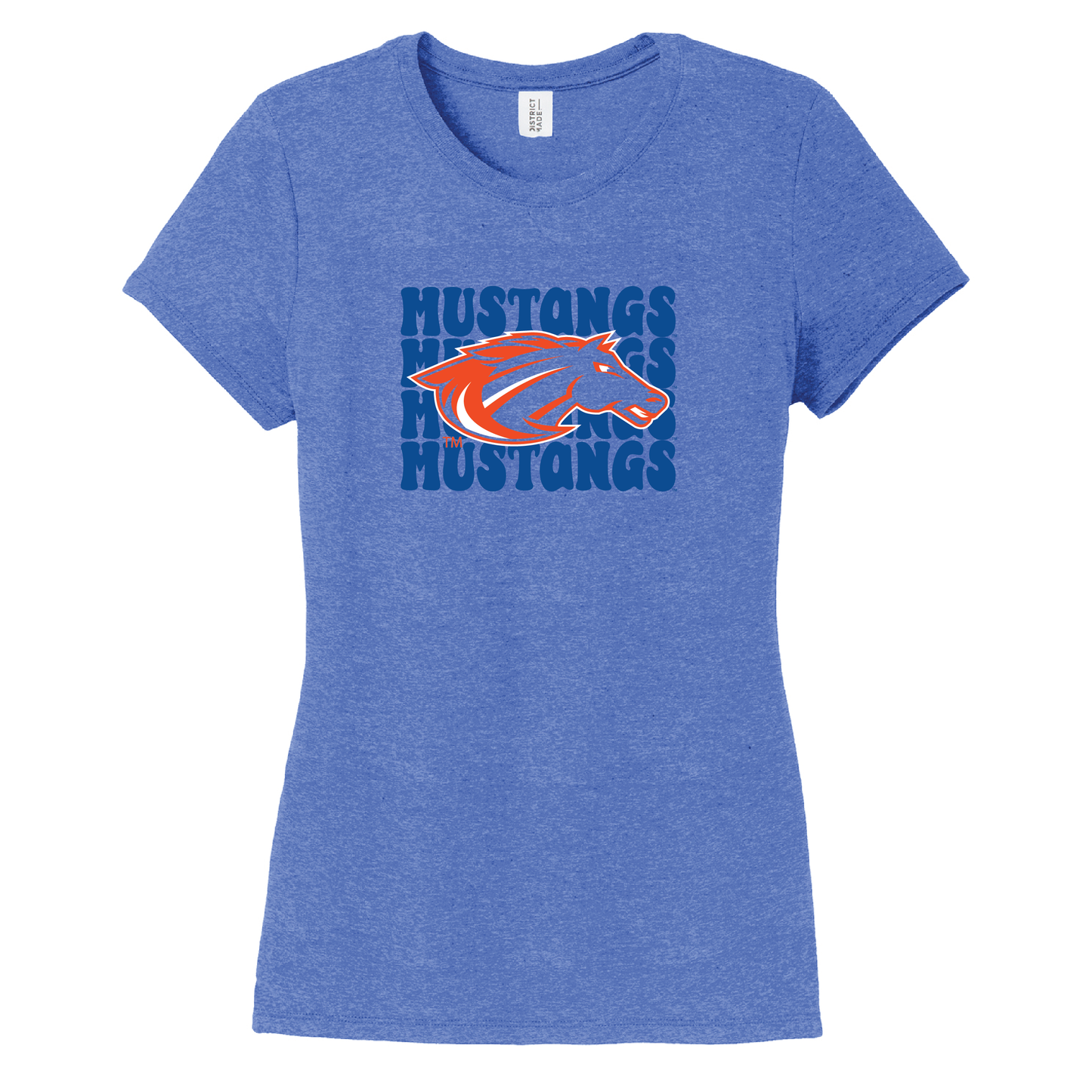 Mustang District® Women’s Perfect Tri® Tee (DM130L)