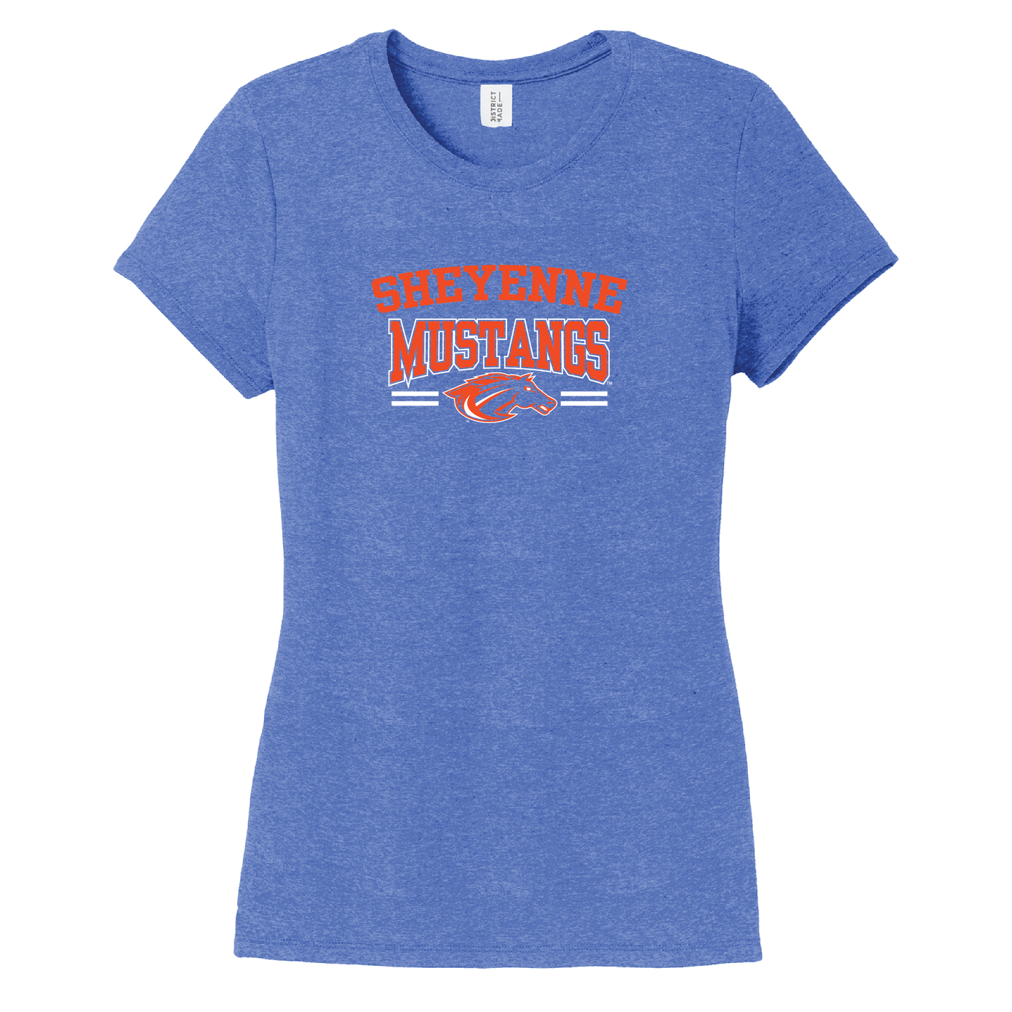 Mustang District® Women’s Perfect Tri® Tee (DM130L)