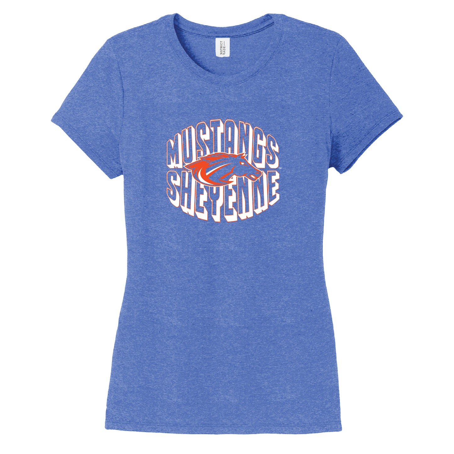 Mustang District® Women’s Perfect Tri® Tee (DM130L)