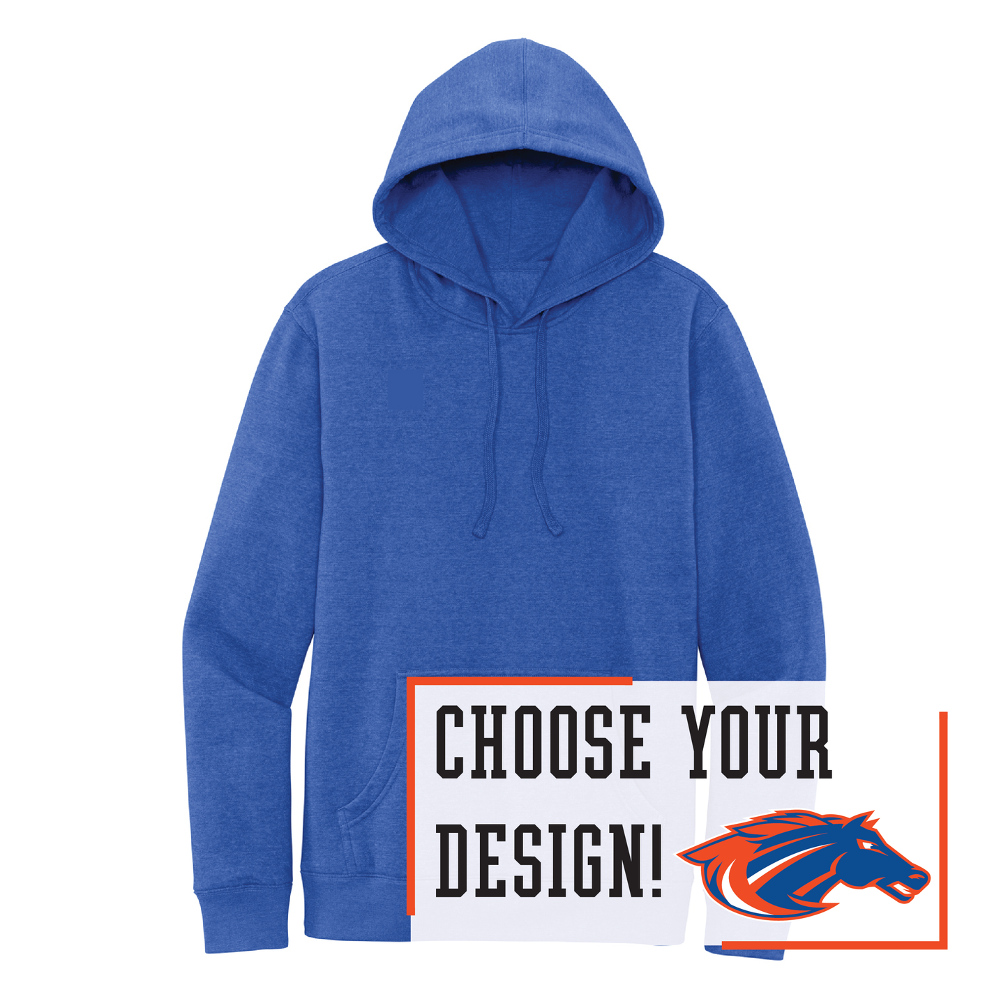 Mustangs District® V.I.T.™ Fleece Hoodie (DT6100)