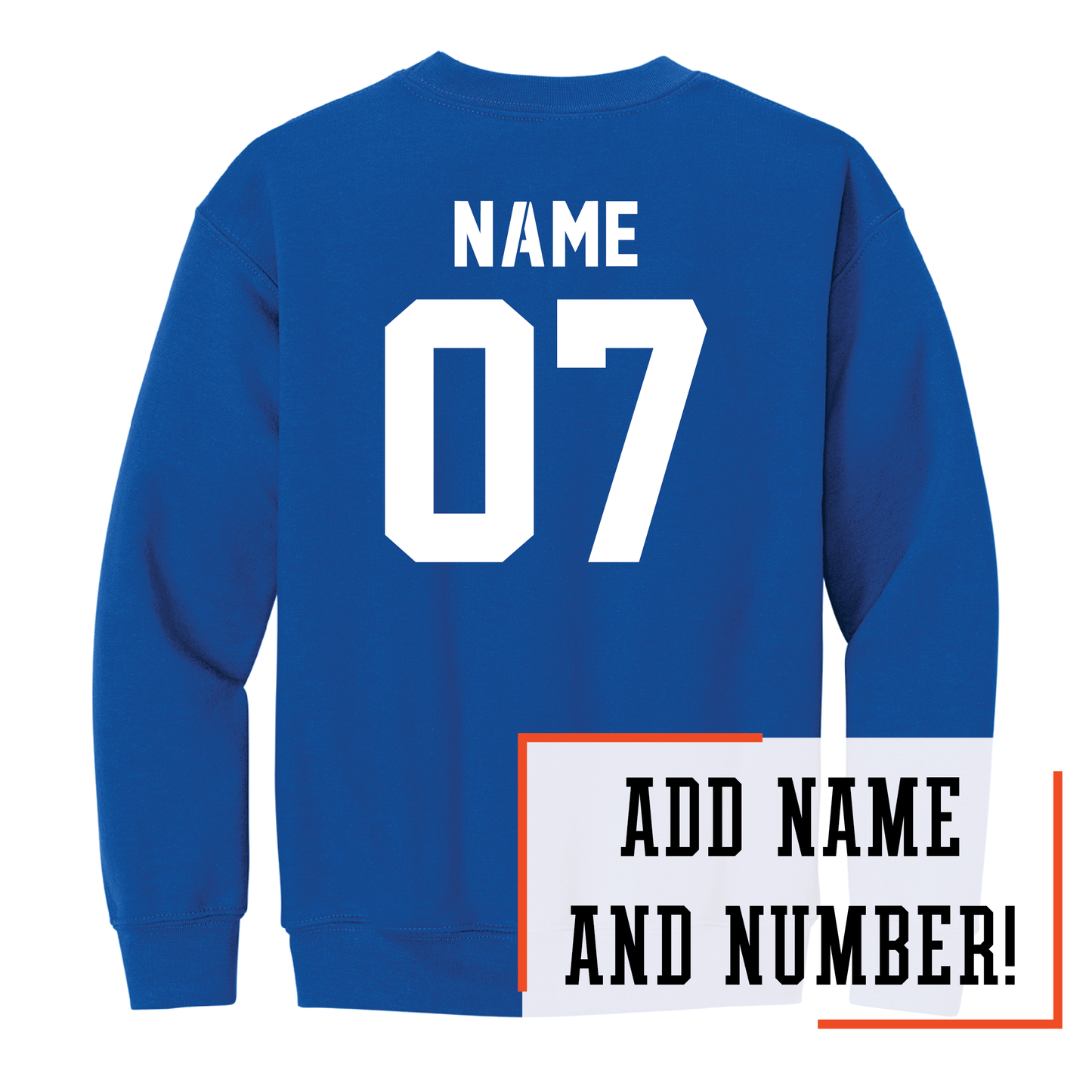 Mustang Gildan® Youth Heavy Blend™ Crewneck Sweatshirt (18000B)