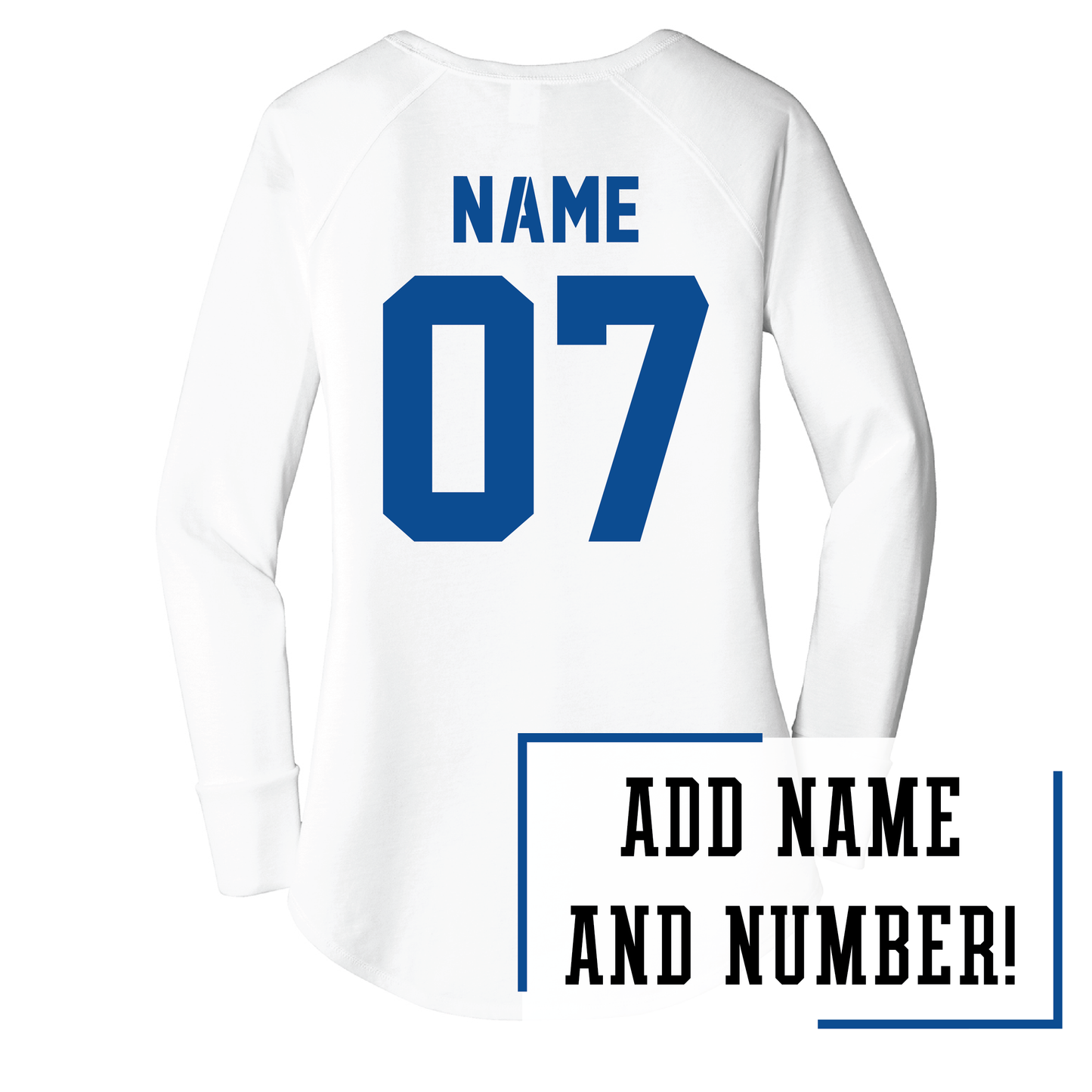 Mustangs District® Women’s Long Sleeve Tee (DT132L)