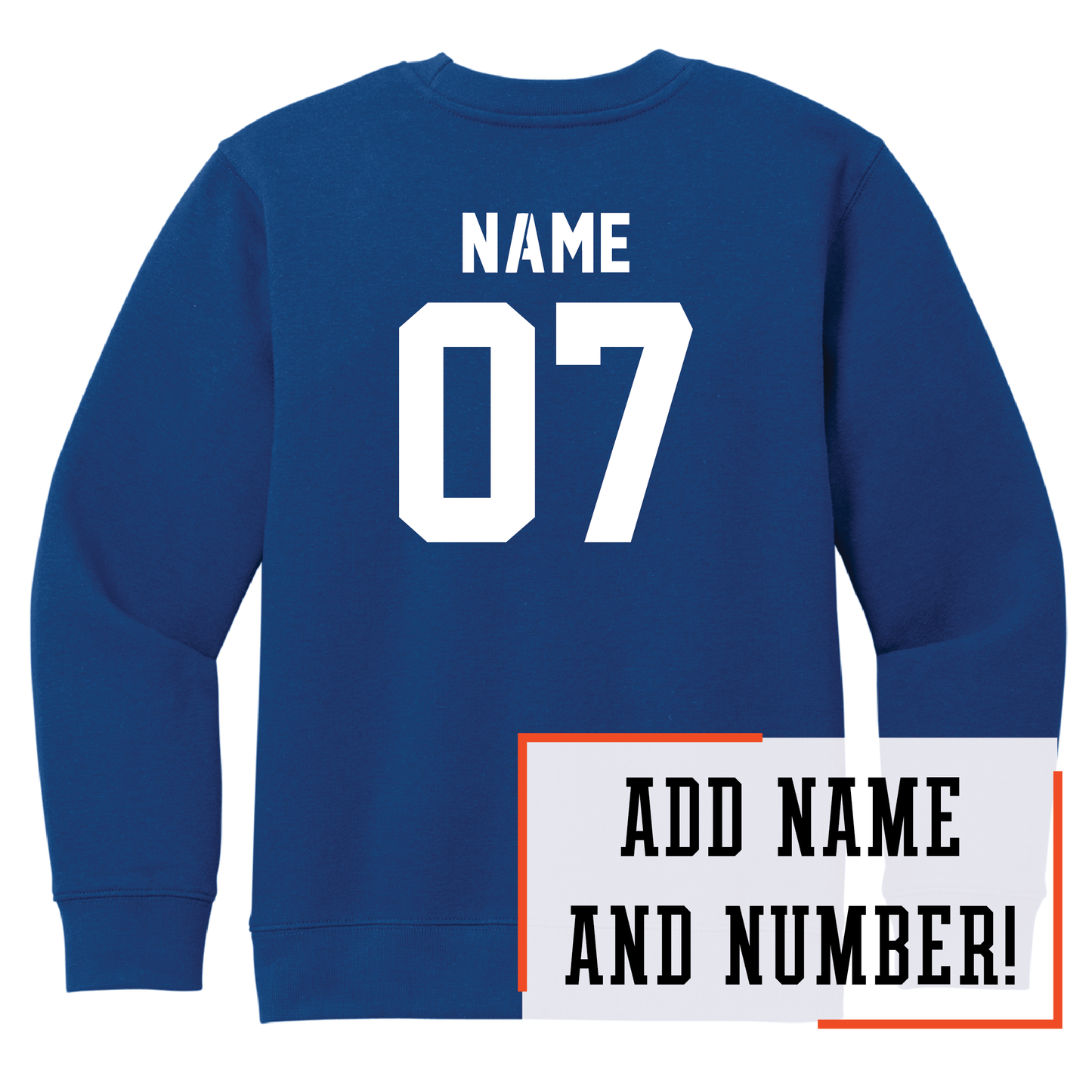 Mustangs District® Youth V.I.T.™ Fleece Crew (DT6104Y)