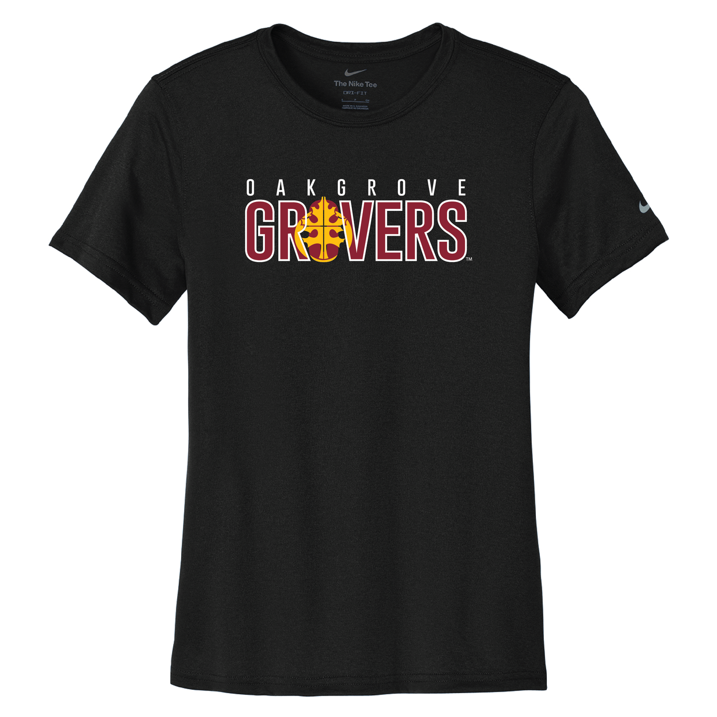 Oak Grove Nike Women's Swoosh Sleeve rLegend Tee (NKDX8734)