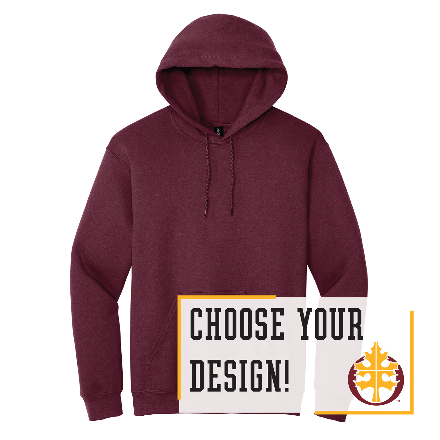 Oak Grove Gildan® Heavy Blend™ Hooded Sweatshirt (18500)