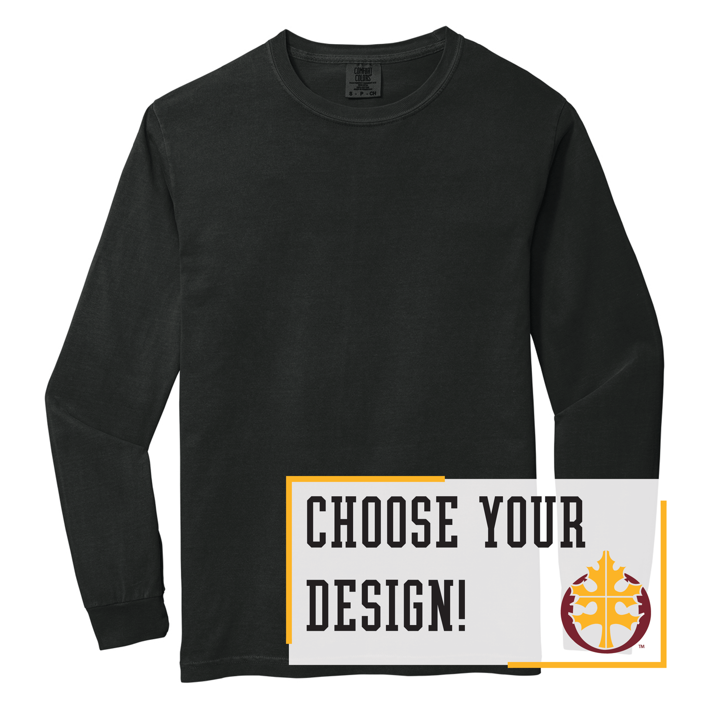 Oak Grove Comfort Colors® Heavyweight Ring Spun Long Sleeve Tee (6014)