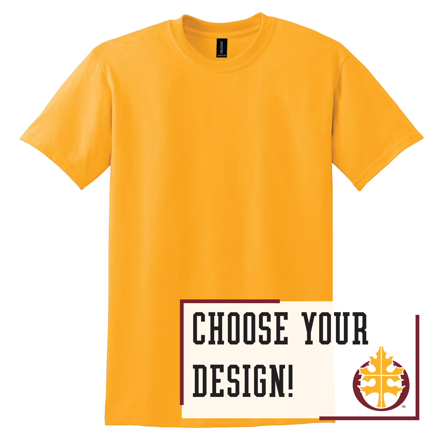 Oak Grove Gildan® DryBlend® 50 Cotton/50 Poly T-Shirt (8000)