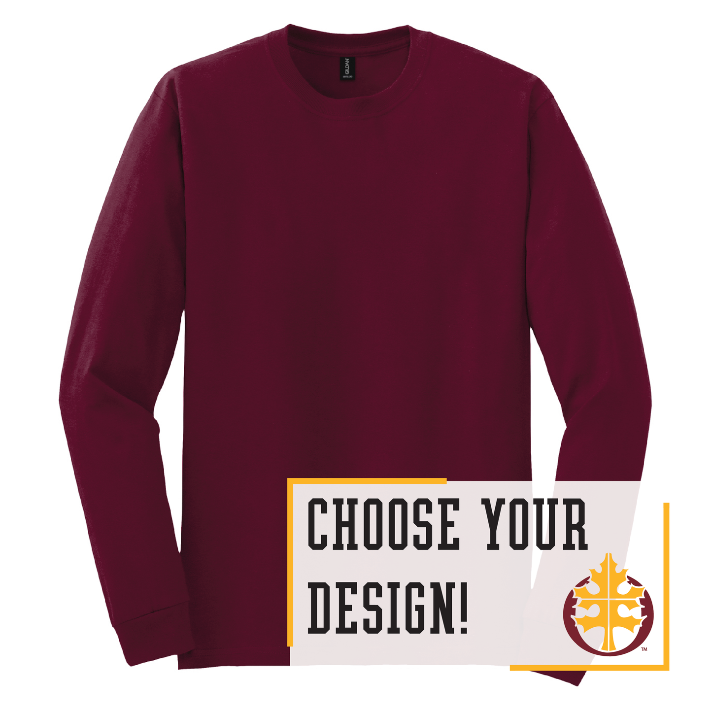Oak Grove Gildan® DryBlend® 50 Cotton/50 Poly Long Sleeve T-Shirt (8400)