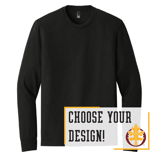 Oak Grove District® Perfect Tri® Long Sleeve Tee (DM132)
