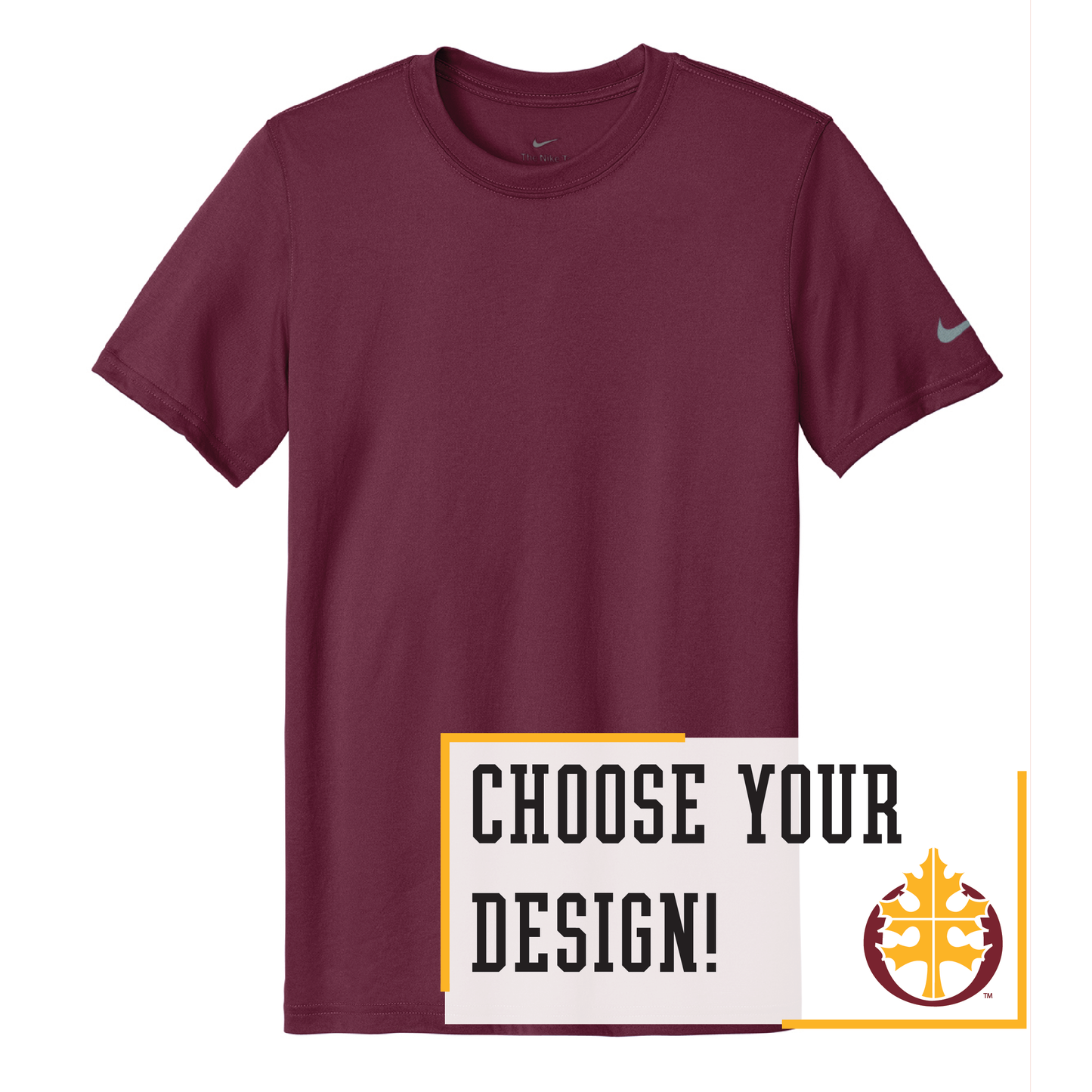 Oak Grove Nike Swoosh Sleeve rLegend Tee (NKDX8730)