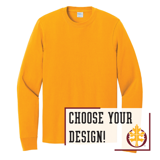 Oak Grove Port & Co™ Long Sleeve Core Cotton Tee (PC54LS)
