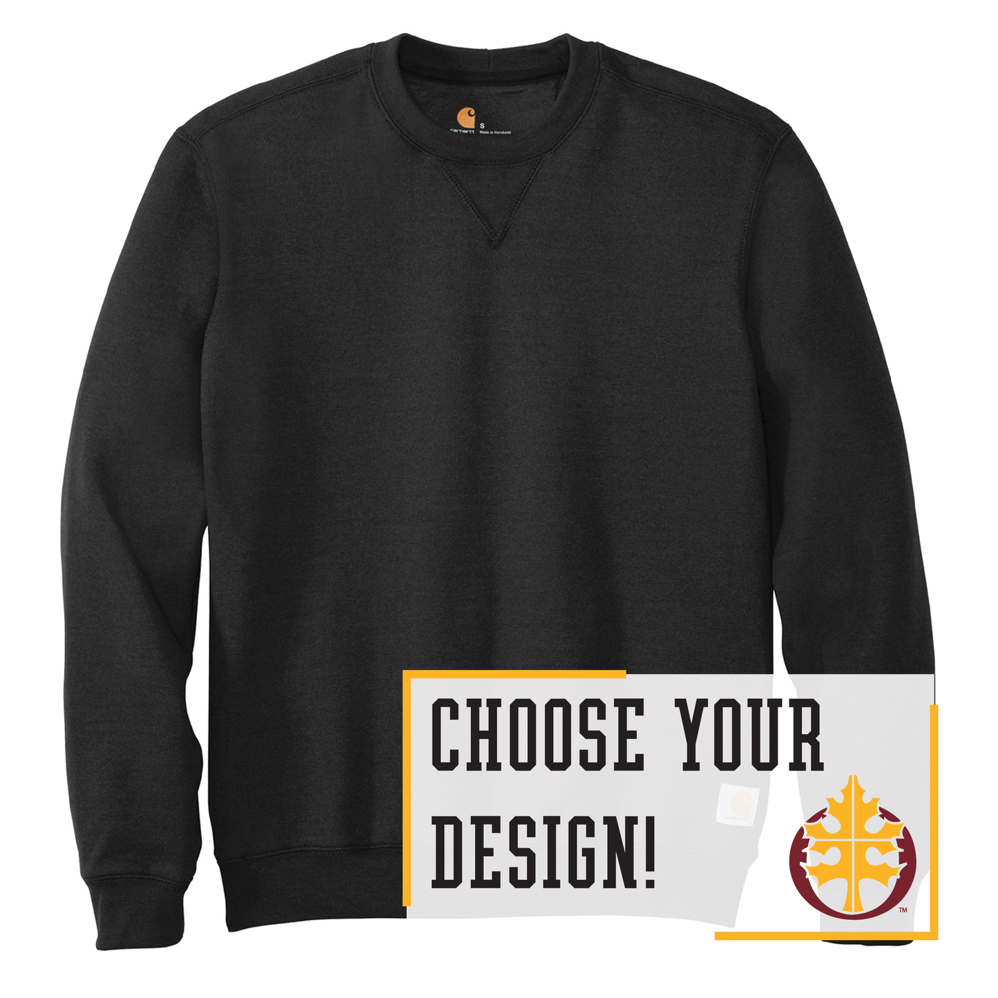 Oak Grove Carhartt® Midweight Crewneck Sweatshirt (CTK124)