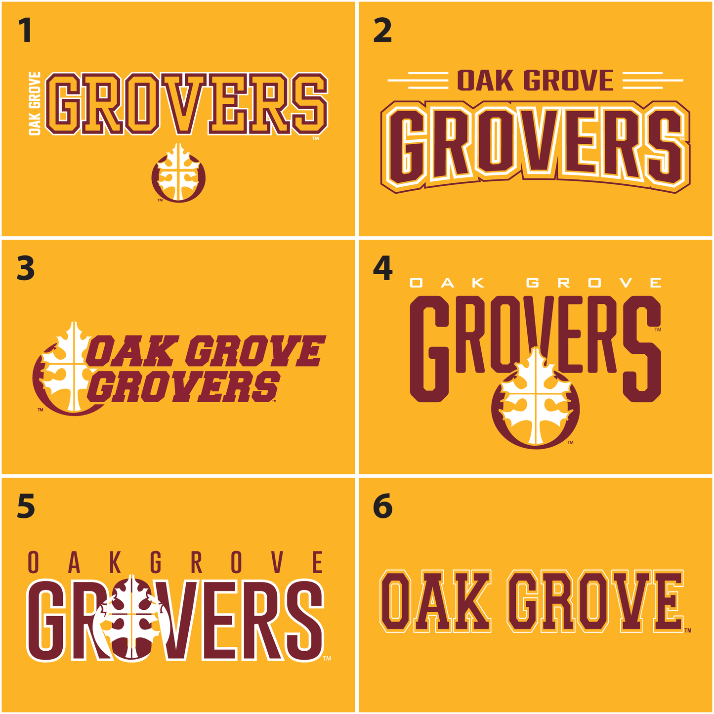 Oak Grove Port & Co™ Core Cotton Tee (PC54)