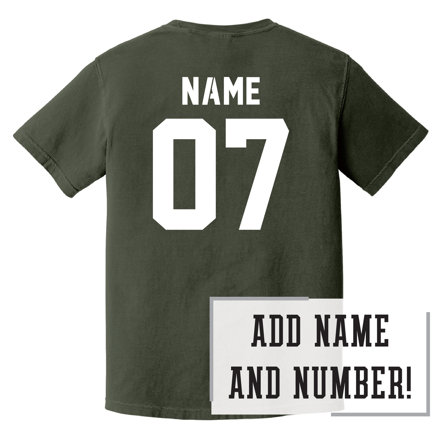 Packers Comfort Colors® Heavyweight Ring Spun Tee (1717)