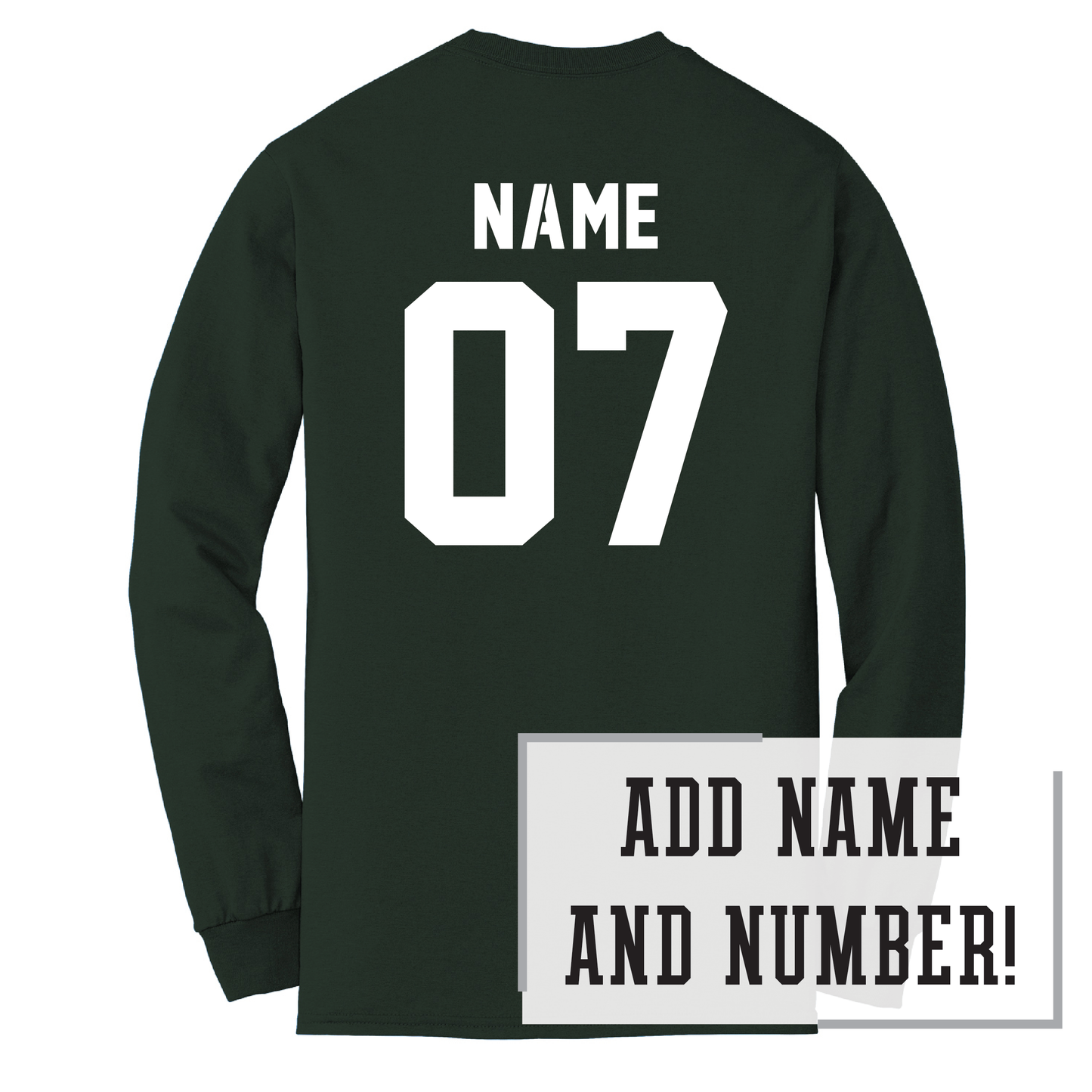 Packers Gildan® DryBlend® 50 Cotton/50 Poly Long Sleeve T-Shirt (8400)