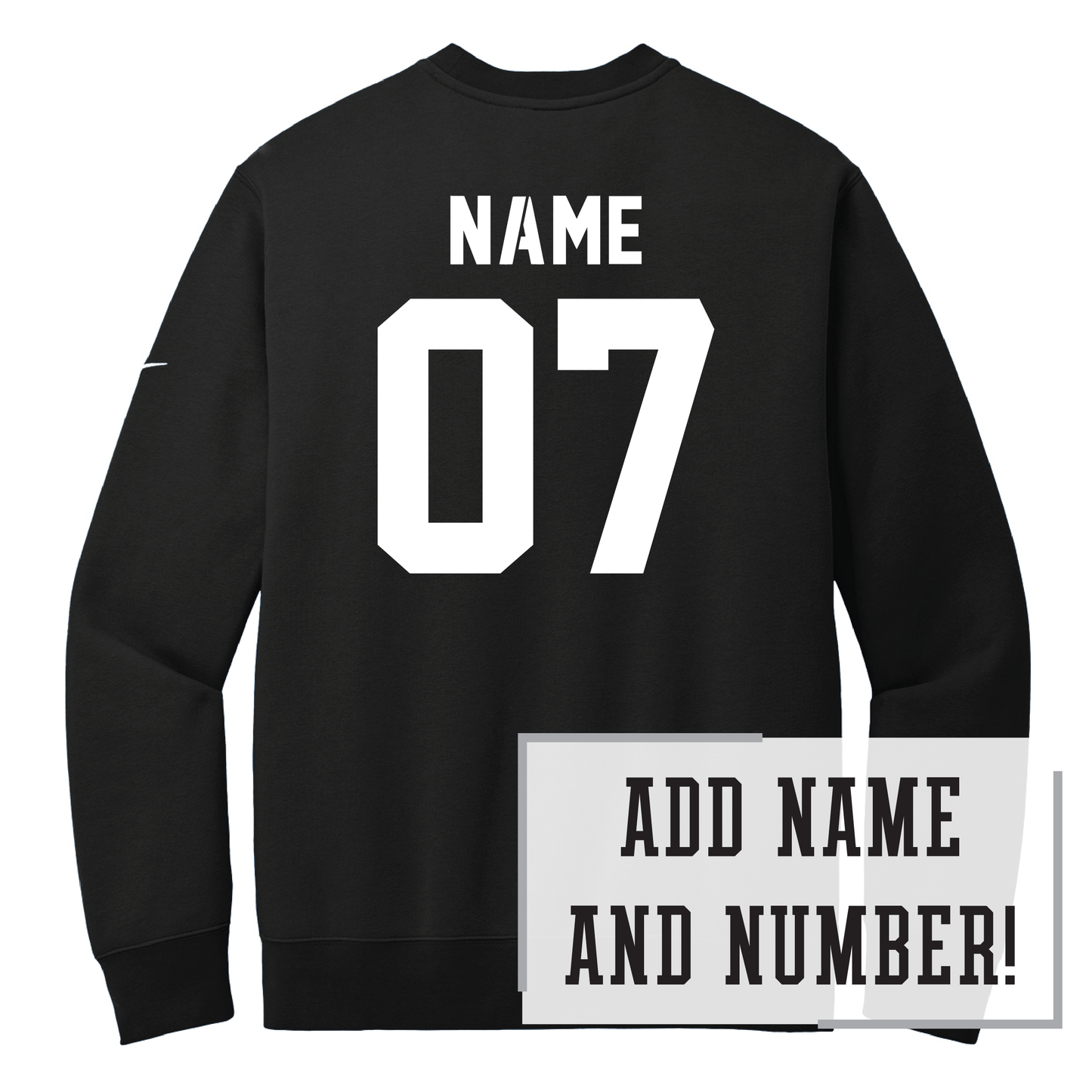 Packers Nike Club Fleece Sleeve Swoosh Crew (NKFD9863)