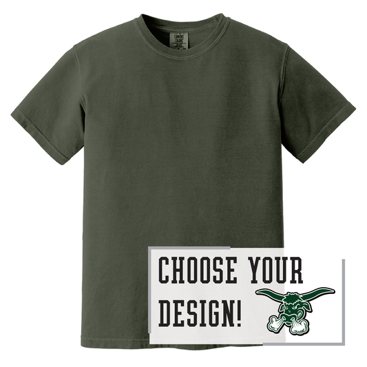 Packers Comfort Colors® Heavyweight Ring Spun Tee (1717)