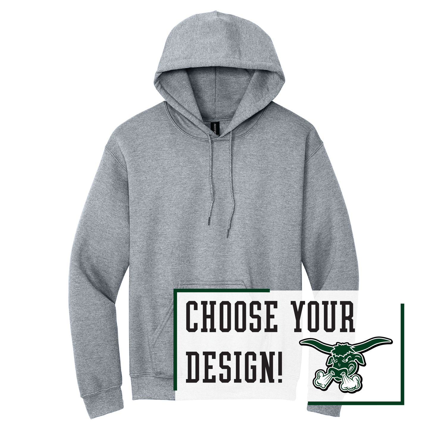 Packers Gildan® Heavy Blend™ Hooded Sweatshirt (18500)