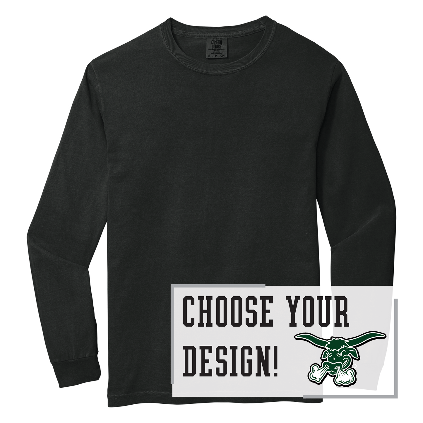 Packers Comfort Colors® Heavyweight Ring Spun Long Sleeve Tee (6014)