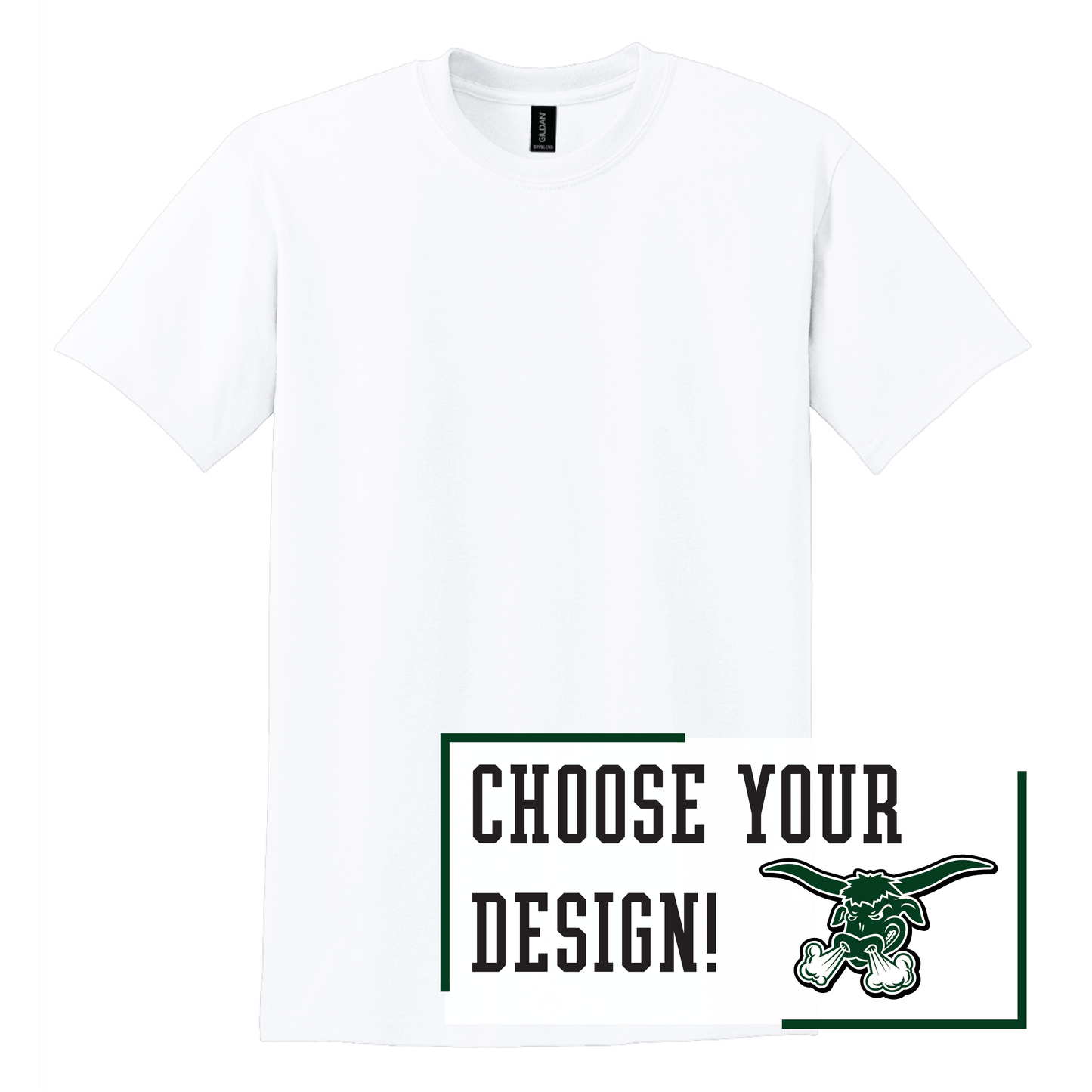 Packers Gildan® DryBlend® 50 Cotton/50 Poly T-Shirt (8000)