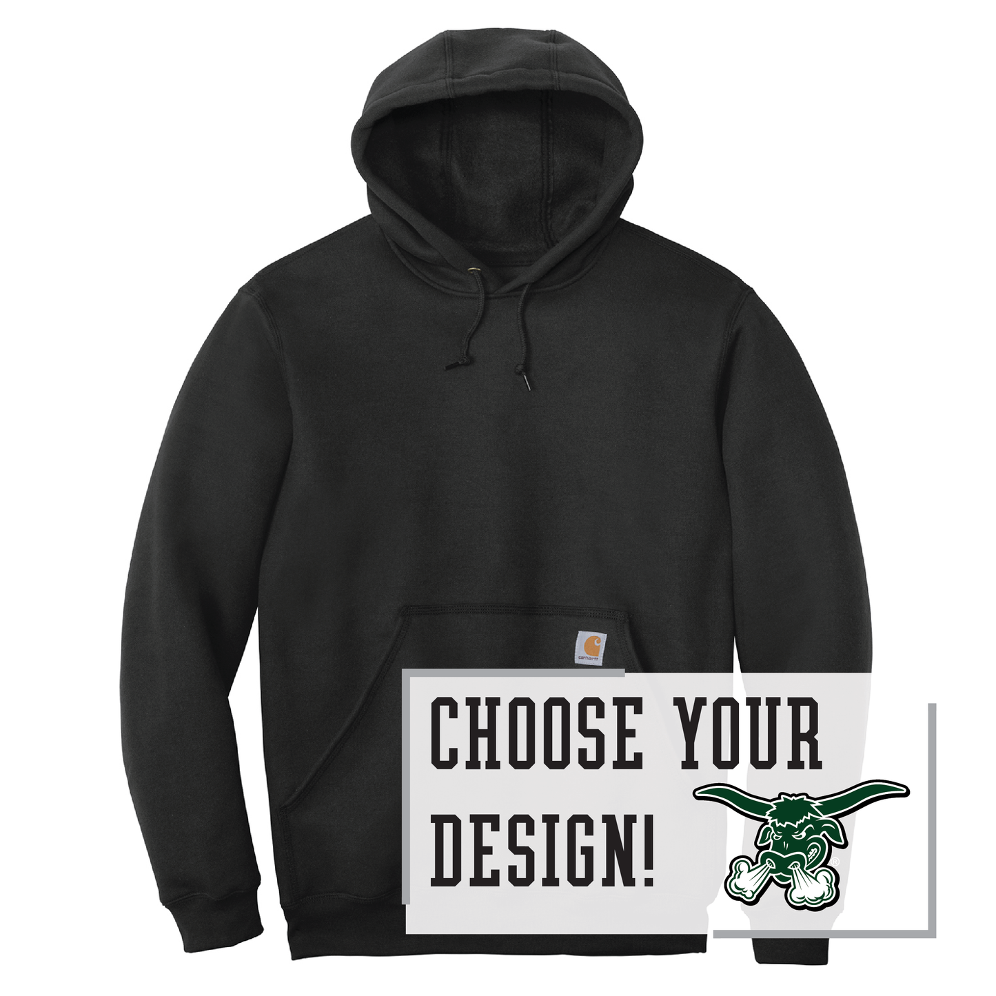 Packers Carhartt® Midweight Hooded Sweatshirt (CTK121)