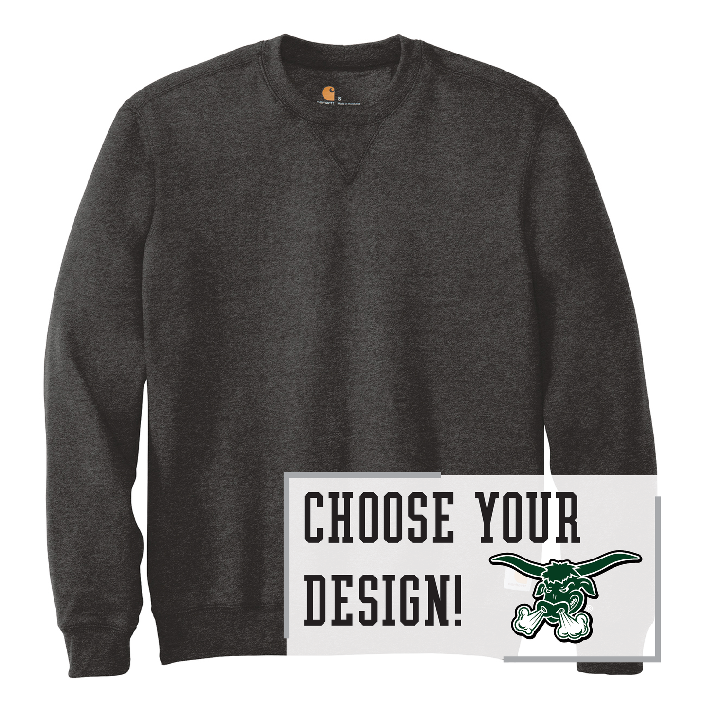 Packers Carhartt® Midweight Crewneck Sweatshirt (CTK124)