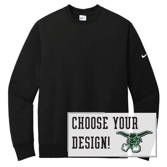 Packers Nike Club Fleece Sleeve Swoosh Crew (NKFD9863)