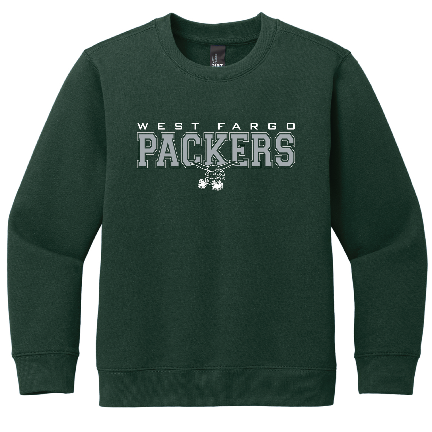 Packers District® Youth V.I.T.™ Fleece Crew (DT6104Y)