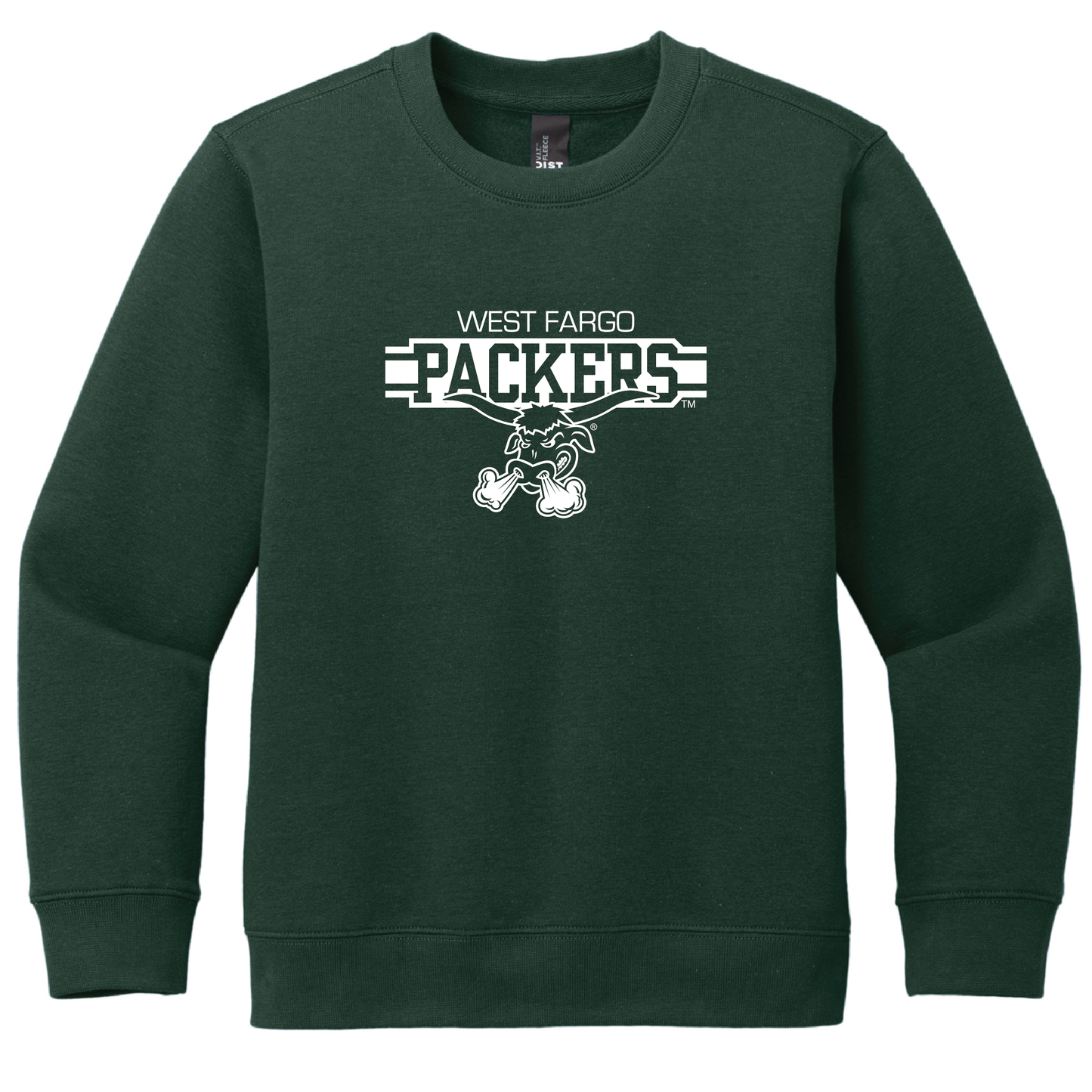 Packers District® Youth V.I.T.™ Fleece Crew (DT6104Y)