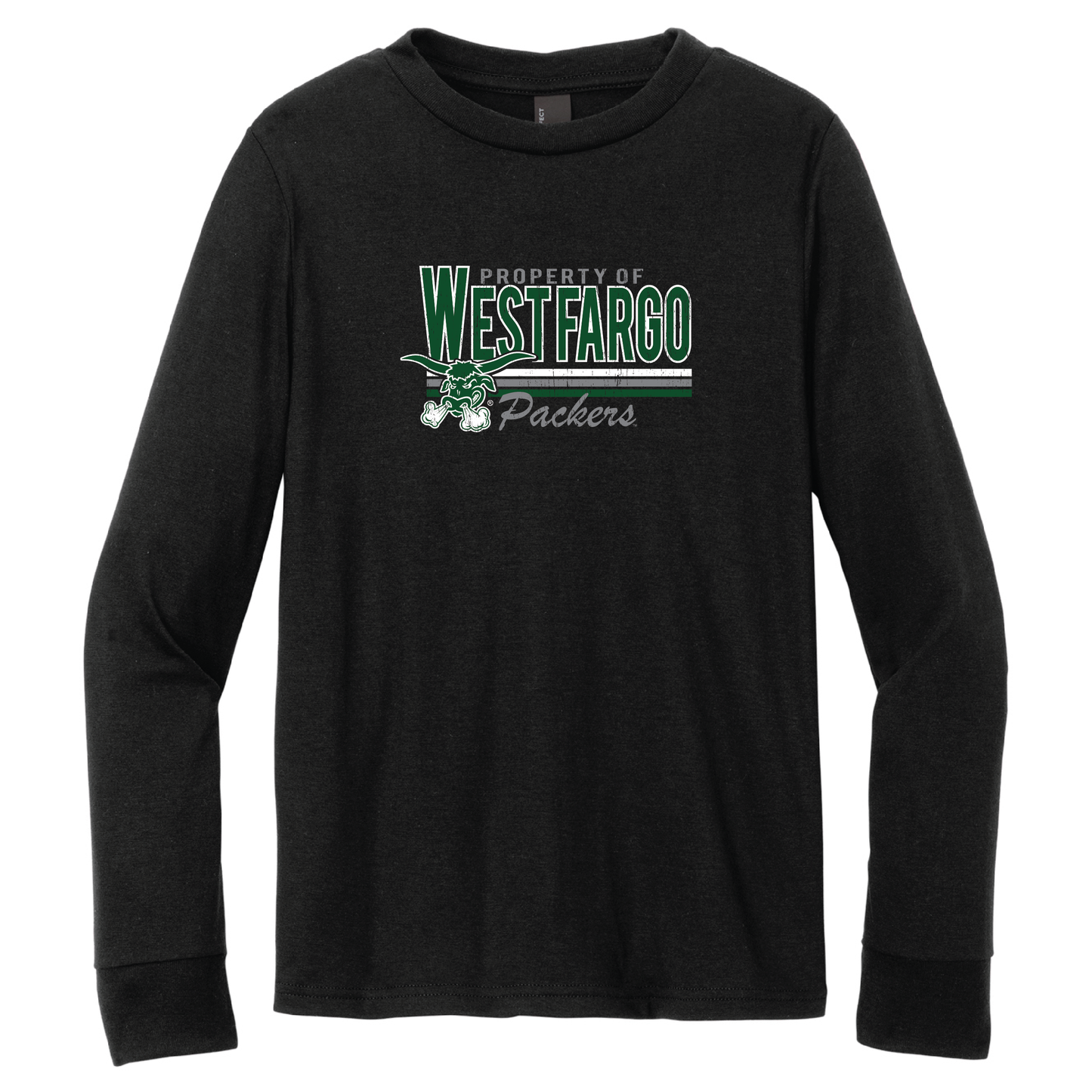 Packers District® Youth Perfect Tri® Long Sleeve Tee (DT132Y)