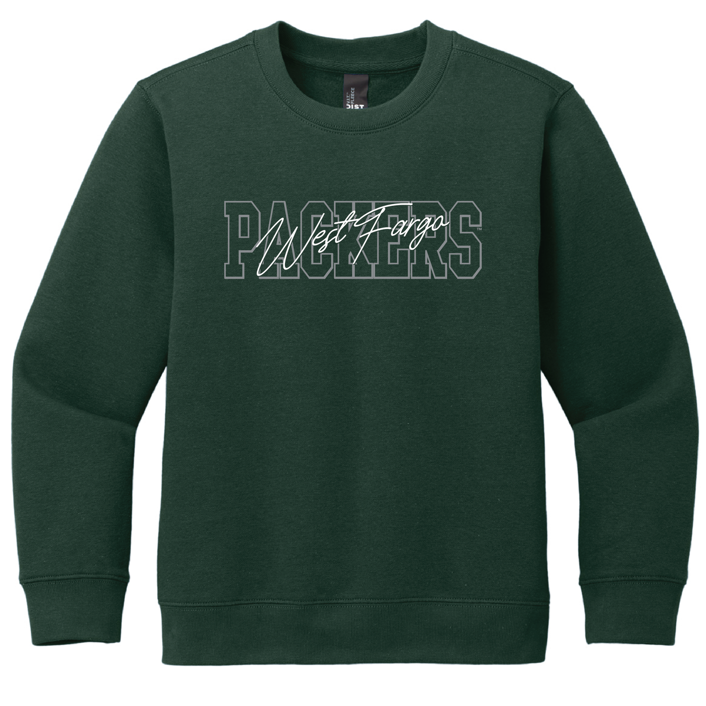 Packers District® Youth V.I.T.™ Fleece Crew (DT6104Y)