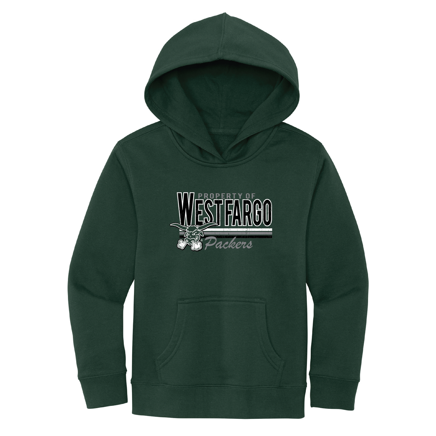 Packers District® Youth V.I.T.™ Fleece Hoodie (DT6100Y)