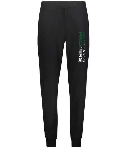 Packers Leg Yth Black Augusta 60/40 Fleece Joggers 1023