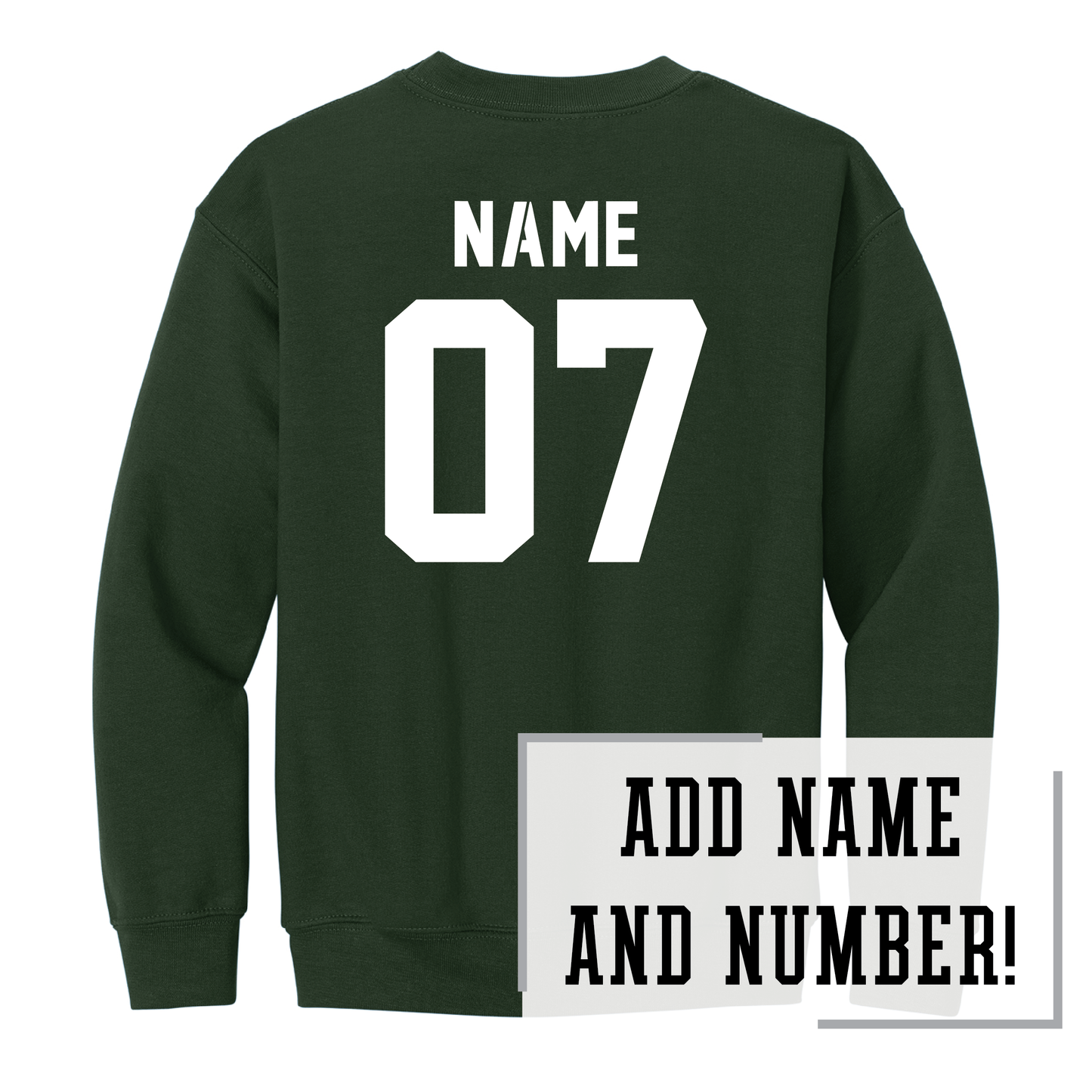 Packers Gildan® Youth Heavy Blend™ Crewneck Sweatshirt (18000B)
