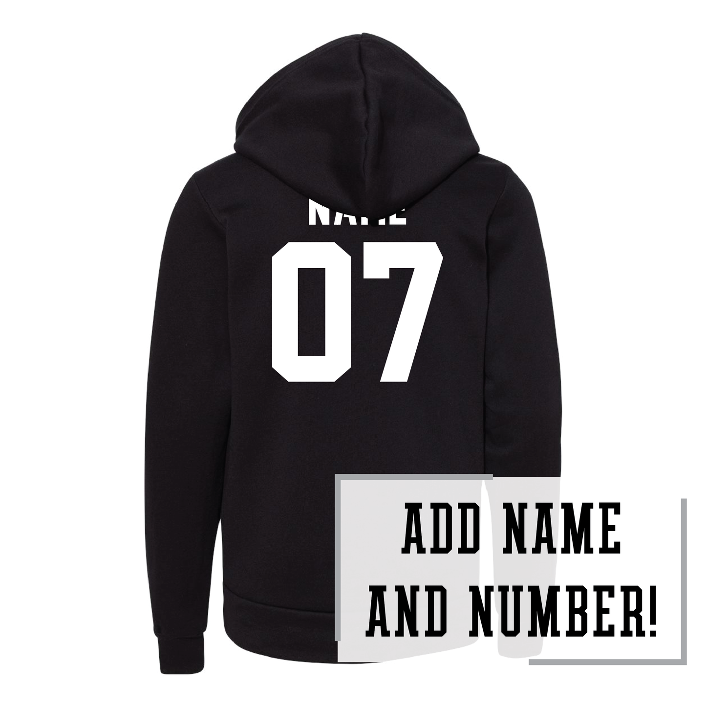Packers BELLA+CANVAS® Youth Sponge Fleece Hoodie (3719Y)